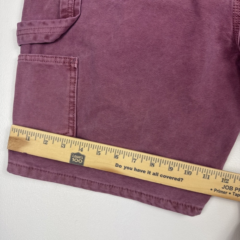 No Boundaries Cargo Shorts Men's 36 Dusty Pink Mauve Carpenter Y2K 100% Cotton - Picture 6 of 8
